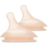 Image de Suavinex, Lot de 2 Tetines pour Biberon Anti Colique Zero Zero. Débit Lent (S), Débit Lent, Laisse Passer Peu de Liquide, Idéal Premiers Jours, Tétine pour Biberon Zero Zero, en Silicone, +0 Mois, 2 U