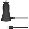 Image de MUVIT Chargeur Voiture 2.4A Lightning 1.2 m - Noir