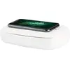 Image de Muvit MUGOO0050 Stérilisateur pour téléphones portables avec charge sans fil rapide Blanc - Lumière UV 2 x 0,9 W - Temps de stérilisation