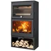 Image de Poêle à bois en acier et fonte Panadero Gourmet 7.1kW 220m²