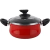 Image de Megafesa Praga - Faitout avec couvercle, diamètre 20 cm, grenat