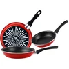 Image de Magefesa Set de poêles Grana 18/20/24 cm