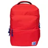 Image de Oxford B-Ready, Sac à dos scolaire unisexe, 18 L, 42 m, poche rembourrée pour ordinateur portable, polyester recyclé RPET, rouge, 42x30x15cm