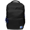 Image de Oxford B-Out, Sac à dos scolaire unisexe, 30 L, 42 cm, poche rembourrée pour ordinateur portable, compartiment isotherme, polyester recyclé RPET, noir, Noir, 42x30x15cm, Décontracté