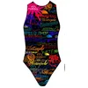 Image de Turbo Writing - Maillot de Bain Multicolore - 5XL