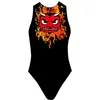 Image de Turbo Devil - Maillot de Bain Noir/Rouge - M