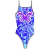 Image de Turbo Butterfly Stars - Maillot de Bain Violet - 4XL