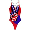 Image de Turbo Victory - Maillot de Bain Rouge/Royal - L