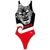Image de Turbo Maori NZ - Maillot de Bain Rouge/Noir - M