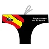 Image de Turbo Maillot de bain Slip Swimsuit WP.Homme Plongeurs de sauvetage Espagne de Waterpolo Compétition Natation et Triathlon Modèle d'ajustement confortable, Noir , XL