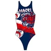 Image de Turbo Maori Flag - Maillot de Bain Rouge/Marin - S