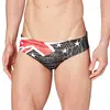 Image de Turbo New Zealand Vintage 2013 - Maillot de Bain Noir/Rouge - 2XL
