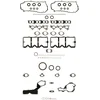 Image de AJUSA 51022700 Jeu complet de joints d'étanchéité, moteur