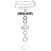 Image de AJUSA 51037400 Jeu Complet de Joints d'Etanchéité Moteur