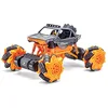 Image de NincoRacers - Mini Driftrax. Voiture télécommandée omnidirectionnelle. Permet Les mouvements latéraux. Transmetteur 2.4GH. Couleur Orange. +6 Ans (NH93167)