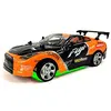 Image de NincoRacers - Fuji Voiture pour Championnat de Drift avec lumières néon dans la Partie Basse du châssis Effet Sol, Station 2,4 GHz (NH93169)
