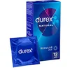 Image de Durex Préservatifs originaux Natural Plus - 45 g, 12 unités (paquet de 1)