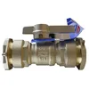 Image de Arco - Robinet compteur eau - Manchon LAITON ACS pour tube PEHD Ø25 avec vanne à sphère -
