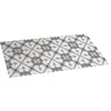 Image de STOR PLANET Tapis Vinyle matelassé Chrome BCN Gris 50 x 110 cm, Chlorure de polyvinyle, Neutre