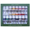 Image de Vallejo Model Color Set Couleurs Napoléoniennes Français & Britannique 1789-1815. Kit de 16 Peintures Acryliques Mates de 18 ml avec Compte-gouttes pour Figurines et Wargames.