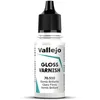 Image de Vallejo Vernis Brillant Acrylique à Base d'Eau Incolore 18 ml - Protection et Finition pour Peinture Modèle et Figurines - Série Varnish