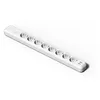 Image de Multiple8 Rallonge Prises TT 16A avec Interrupteur et USB FAMATEL 2539 Blanc