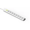 Image de Base multiple8 prises TT 16 A 1,5 m avec interrupteur FAMATEL 2629 Blanc