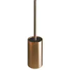 Image de COSMIC Architect SP Brosse de Toilette de Design Circulaire et Élégant Fabriquée en Métal. Porte-Brosse de Sol pour WC en Couleur Cuivre Brossé PVD