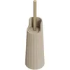 Image de COSMIC Avenir Brosse de Toilette au Design Contemporain et Polygonal Fabriquée en Plastique Recyclé. Porte-Brosse de Sol pour WC en Couleur Sable Natur