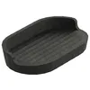 Image de Cosmic Avenir Porte-Savon pour Salle de Bain ou Cuisine de Design Contemporain et Rectangulaire Fabriqué en Plastique Recyclé. Support pour Savonnettes. Accessoire pour Lavabo de Couleur Noir Naturel