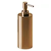 Image de Cosmic Architect SP Distributeur de Savon de Comptoir Élégant et Circulaire en Métal. Accessoire Rechargeable de 240 ML pour Salle de Bain et Cuisine, Cuivre Brossé