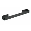 Image de COSMIC Porte-Serviettes Droit NEA, Acier Inoxydable, 400 mm, Double Fixation, Couleur Blanc Mat (Noir)