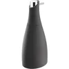 Image de COSMIC SAKU Distributeur de Savon de Comptoir Minimaliste en Acrylique et Verre. Accessoire Rechargeable de 300 ML pour Salle de Bain et Cuisine, Noir Mat
