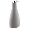 Image de COSMIC Saku Distributeur de Savon de Comptoir Minimaliste en Acrylique et Verre. Accessoire Rechargeable de 300 ML pour Salle de Bain et Cuisine, Gris Mat