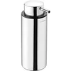 Image de COSMIC - Distributeur de savon salle de bain Finition chromée Idéal pour salles de bains, lavabos et toilettes Dimensions 6,2 x 8,7 x 18,3 cm