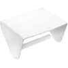 Image de BWC Porte-Papier Toilette avec Couvercle Blanc Mat