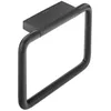 Image de BWC Porte-serviettes anneau noir mat