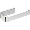 Image de COSMIC Lineb+ Porte-Papier Toilette sans Couvercle pour Salle de Bain au Design Carré. Support de Suspension pour Papier Toilette en Métal. Accessoire de Salle de Bain de Couleur Chrome