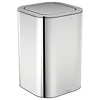 Image de Poubelle Chrome (5 l) (20,5 x 20,5 x 30 cm)