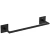 Image de Bath+ by Cosmic 2763663 Bâton Porte-Serviettes, Noir Mat, 30 cm