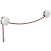 Image de Bath+ by Cosmic 2751464 Diabolo Porte-Serviettes, Chrome-Rouge
