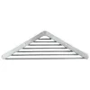 Image de COSMIC - Porte-Savon Grille d'angle de Bain | Finition Mate | Installation Facile avec vis | Dimensions 18 x 18 x 2,5 cm