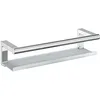Image de COSMIC Architect SP Étagère de Douche Type Étagère de Design Minimaliste. Étagère Murale avec Visserie pour Salle de Bain en Acier Inoxydable. Organisateur Rectangulaire en Couleur Chrome