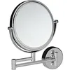 Image de Cosmic Miroir grossissant Salle de Bain Finition chromée Installation Facile avec vis Dimensions 26 x 27 x 3,5 cm