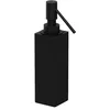 Image de COSMIC - Distributeur de savon de comptoir - Collection métrique | Finition noire | Accessoire autonome | Dimensions : 5 x 20 x 5 cm