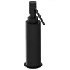 Image de COSMIC - Distributeur de savon de comptoir - Collection Kubic | Finition noire | Accessoire autonome | Dimensions : 7 x 23 x 7 cm