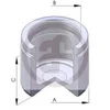 Image de AUTOFREN SEINSA D025112 Piston étrier de frein 57mm Acier Compatible avec BMW 3 Berline E46 3 Coupé E46 3 Touring E46 X3 E83 3 Cabriolet E46