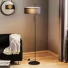 Image de ACB ILUMINACIÓN Lampadaire en tissu Clip, noir, hauteur 150 cm