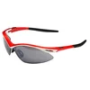 Image de Massi Wind - Lunettes de Soleil de Cyclisme Unisexe, Couleur Rouge