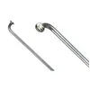 Image de MASSI - 49076/357 : MASSI - 49076/357 : Boîte de 100 rayons inoxydables 2mm tailles variees (100U) COULEUR ARGENT MESURE 255MM